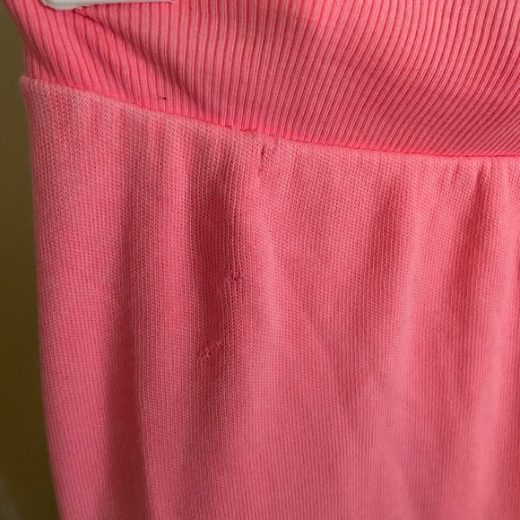 NWOT Wildfox Mega Chic Rose Sweatpants XS Coral - Picture 7 of 8